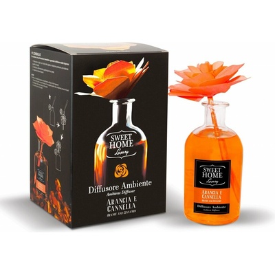Sweet Home aroma difuzér s tyčinkami Arancia e Cannella Pomeranč a skořice 250 ml