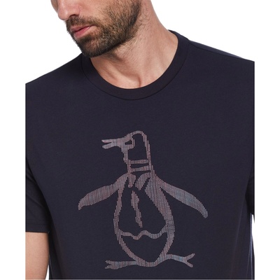Original Penguin Тениска Original Penguin Men's Regular Fit Dot Jersey T-Shirt - Dark Sapphire