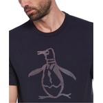 Original Penguin Тениска Original Penguin Men's Regular Fit Dot Jersey T-Shirt - Dark Sapphire