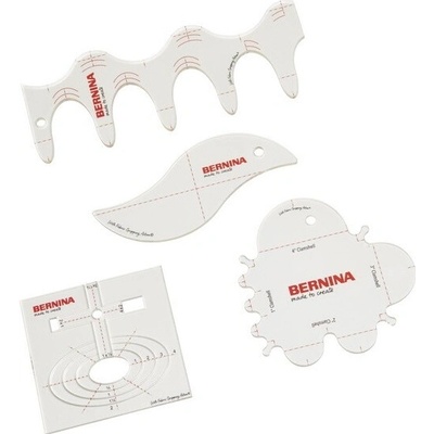 Quiltovacie pravítka Bernina Carves and Clams ruler kit