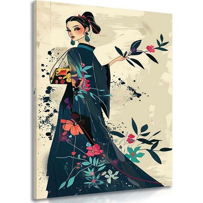 Obraz japandi módní ikona - 80x120