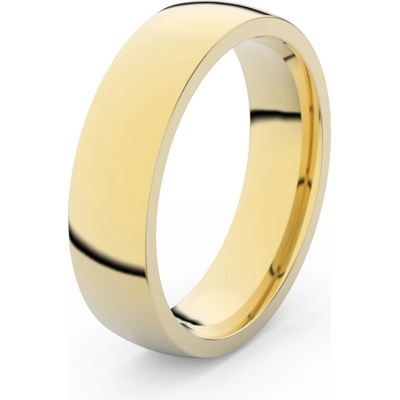 Danfil prsten Diamonds DLR3498 žluté zlato bez kamene povrch lesk