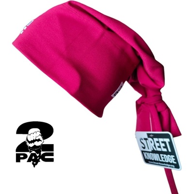 Street Knowledge Бийни шапка в червено с бродерия 2Pac Beanie Street KnowledgeSK-0061 - Червен, размер L/XL