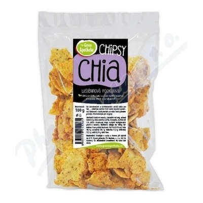 Green Apotheke Chipsy chia s rozmarýnem 100 g