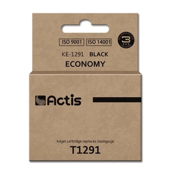 Compatible Мастило Actis KE-1291 (заместител за Epson T1291, стандартно, 18 ml, черно) (KE-1291)