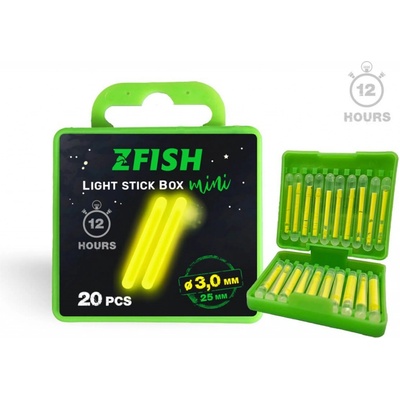 Zfish Chemické Světlo Box 20 ks 3,0x25mm