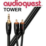 Audiocontrol Аудио кабел 3.5мм - 2RCA AudioQuest Tower 2м (TOWER02MR)