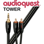 Audiocontrol Аудио кабел 3.5мм - 2RCA AudioQuest Tower 2м (TOWER02MR)