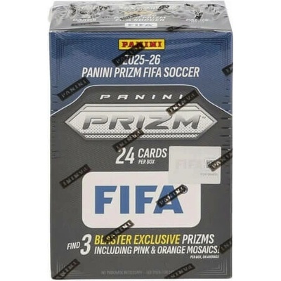 Panini 2025-2026 Prizm FIFA Soccer Blaster Box - Pink and Orange