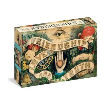 John Derian Paper Goods: Friendship, Love, and Truth 1, 000-Piece Puzzle | Derian, John