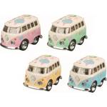 Goki Метален автомобил Goki - VW Camper 1962, асортимент (12268)