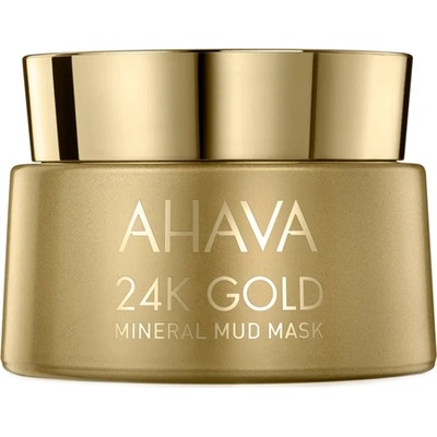 Ahava 24K Gold Mineral Mud Mask минерална маска за лице с 24 каратово злато за жени 50 мл