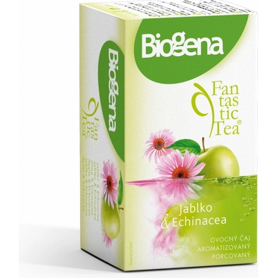 Biogena Fantastic Jablko & Echinacea ovocný čaj aromatizovaný 20 x 2 g