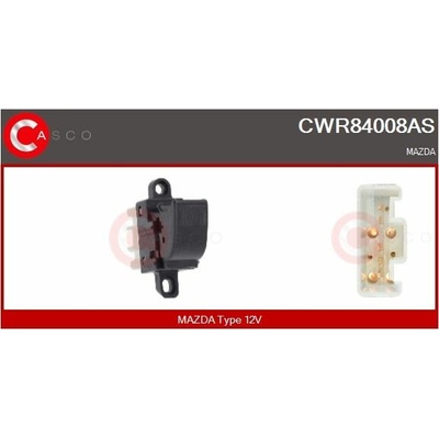 Spínač elektrického otvárania okien CASCO CWR84008AS