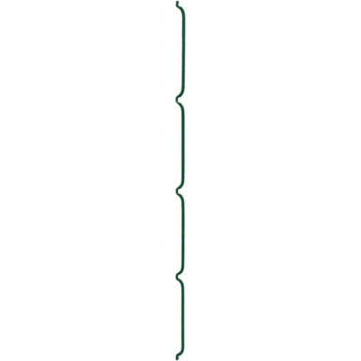 Konzole na zeď LIGHT, výška 200 cm, průměr 8 mm, zelená