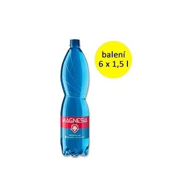 Magnesia neperlivá minerální voda 6 × 1,5 l