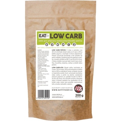 EAT fit Bezlepková směs Low Carb 200 g