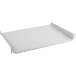 Lanberg Аксесоар, Lanberg 19" fixed shelf 1U / 483x315mm, max load capacity up to 20kg, grey (AK-1008-S)