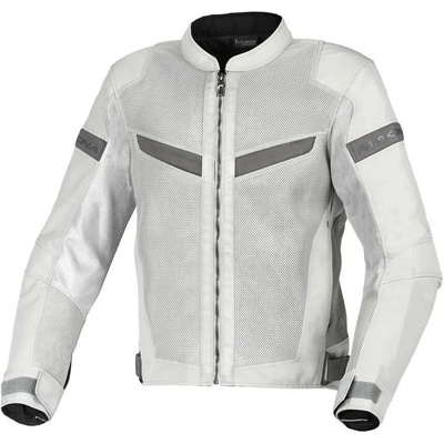 MACNA VÝPRODEJ bunda VELOTURA MOTORCYCLE JACKET LIGHT GREY barva světle šedá velikost S
