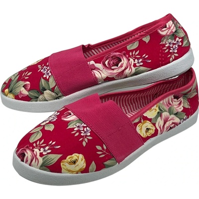 Sport dámske ružové slip on tenisky Růžová