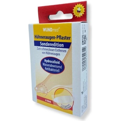 WUNDmed náplasti na kuří oka 6 ks