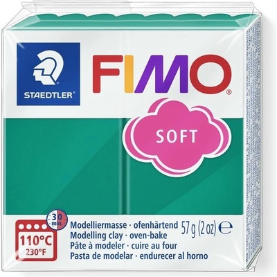 FIMO soft 57g tmavá zelená