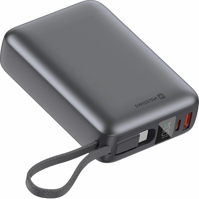 Swissten 20000 mAh strieborná