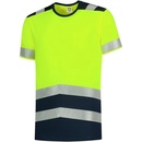 TRICORP T01 T Shirt High Vis Bicolor Tričko unisex fluorescenční oranžová