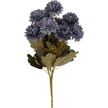 Vergionic 7076 Zväzok umelých kvetov Chryzantéma, 38 cm