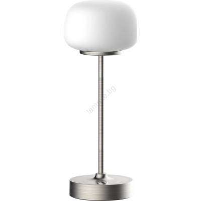 Polux LED Димируема сензорна настолна лампа RIMINI LED/2W/5V USB 2000 mAh хром/бял (SA2226)