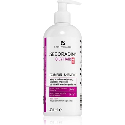 Seboradin Oily Hair šampón proti lupinám a vypadávaniu vlasov 400 ml