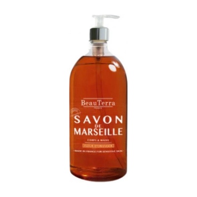 Beauterra Marseillské tekuté mydlo Pomarančový kvet 300 ml