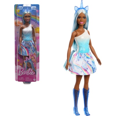 Barbie Rozprávková víla jednorožec modrá
