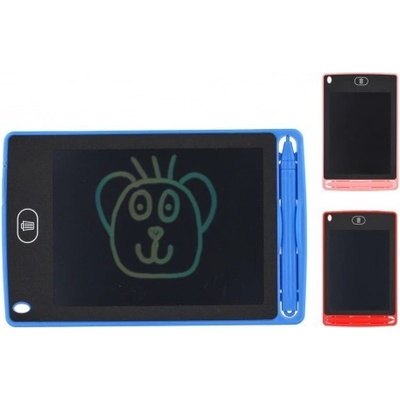 Teddies Tabulka kreslící plast 11,5x18cm 4 barvy