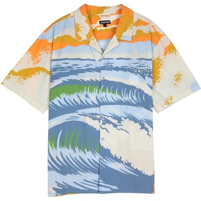 Santa Cruz košile Water View S/S shirt light grey
