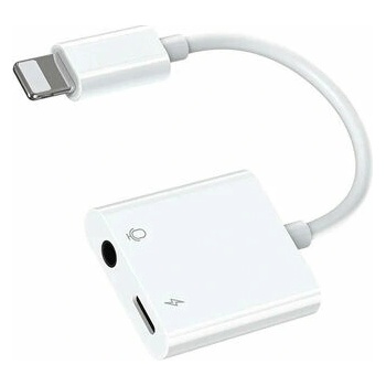 Joyroom Lightning / 3,5 mm S - Y105 bílý