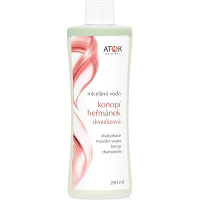 Original Atok Micelární voda Konopí-heřmánek – dvoufázová 200 ml