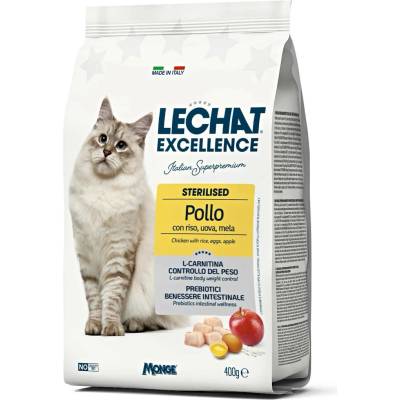 MONGE LECHAT EXCELLENCE STERILIZED Chicken 0,4 kg