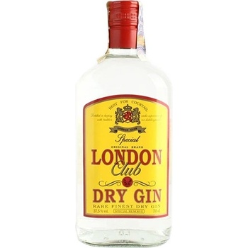 London Club Dry Gin 37,5% 0,7 l (holá láhev)