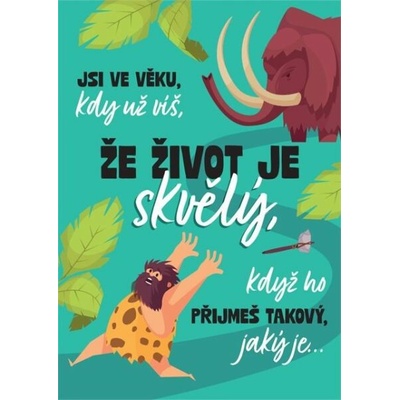Albi Hrací přání k narozeninám - Neandrtálec