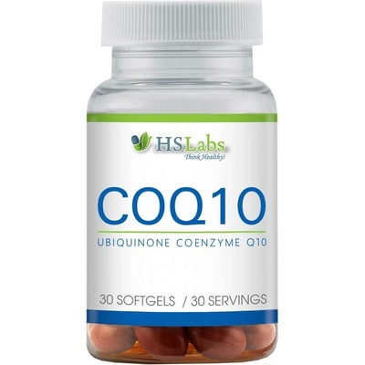 HS Labs CoQ10 - Ubiquinone 100 mg [30 Гел капсули]