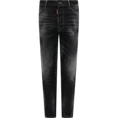 DSQUARED2 Skater Jean Black džíny černá