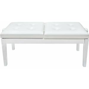 Grand HY-PJ022 Дует табуретка за пиано White Matt (HY-PJ022-WHT-MT)