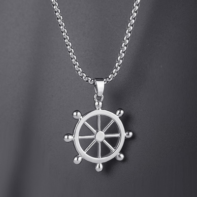 Prosperk Řetízek s přívěskem kormidlo S3367