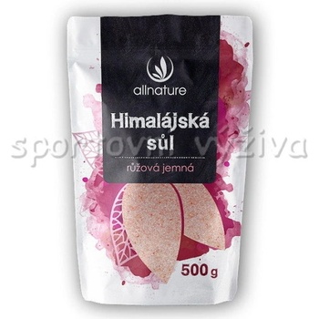 Dragon Superfoods sůl himalájská růžová jemná 500 g