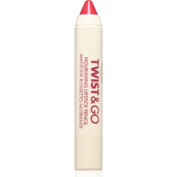 puroBIO cosmetics Twist&Go подхранващо червило с молив цвят Raspberry Red 2.9 гр