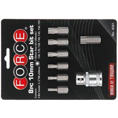 FORCE Комплект накрайници Torx Force - 1/2 inch, 8 бр (JN99023)