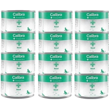 Calibra Ветеринарни диети за котки с бъбречни проблеми 12x200г