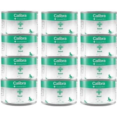 Calibra Ветеринарни диети за котки с бъбречни проблеми 12x200г