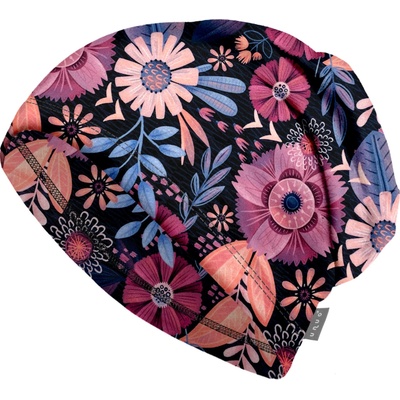 Dětská čepice fleecová Homeless Kouzelné květiny